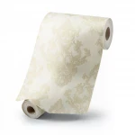 Italian classic wallpaper, size 10 m x  0.73m, light beige color, model 56834 