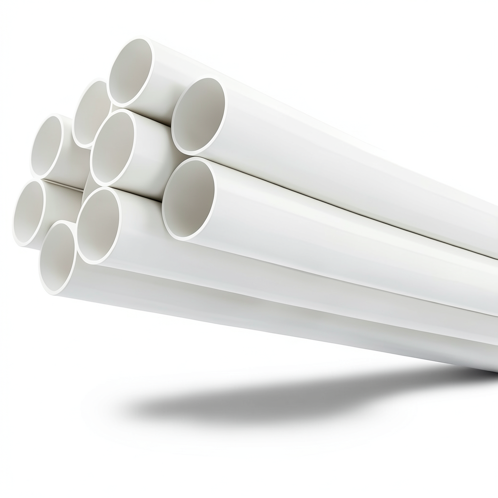 UPVC Pipes Nominal Pressure 11 Bar Size 1 ¼ Inch Thickness 1.63 mm White