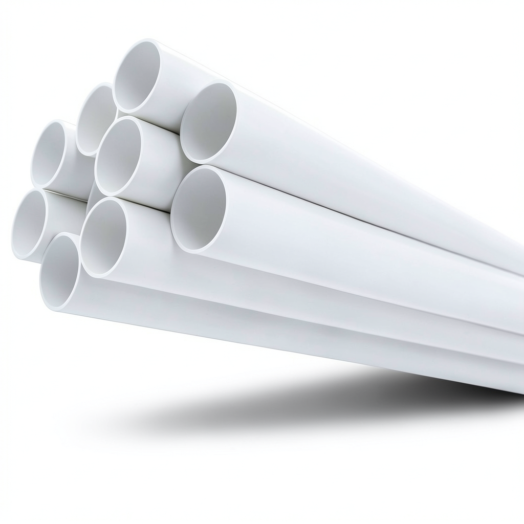 UPVC Pipes Nominal Pressure 11 Bar Size 1 ½ inch Thickness 1.85 mm White