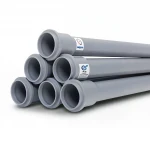 UPVC Pipes [Sappco] PN 10 Bar Size 400 mm Thickness 19.1 mm Gray Color