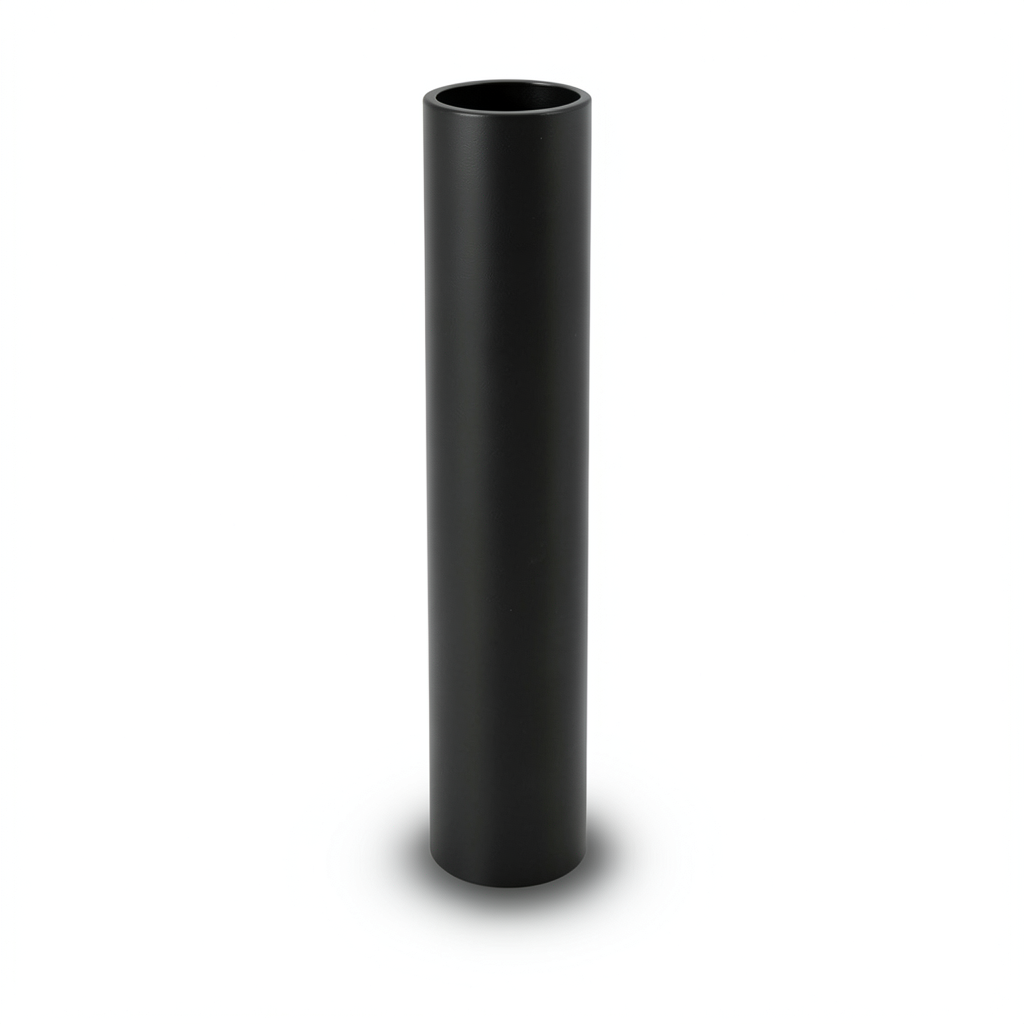 أنابيب HDPE SDR 22 قطر خارجي 200 مم سمك 9.1 مم لون أسود