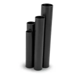 أنابيب HDPE SDR 22 قطر خارجي 225 مم سمك 10.3 مم لون أسود