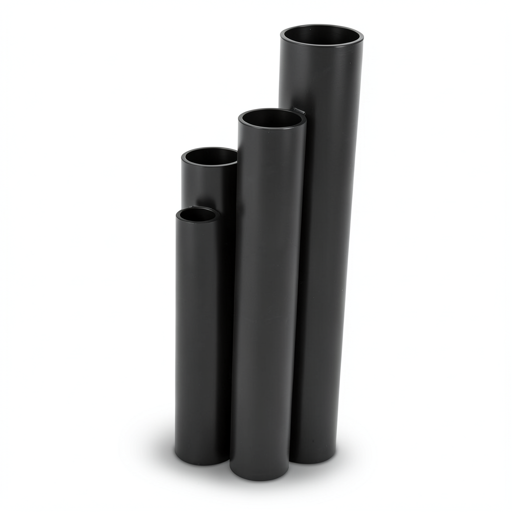 HDPE Pipes SDR 22 Outside Diameter 225 mm Thickness 10.3 mm Black