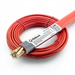 Riyadh 16mm Electric Wire 450/750 Volts, Stranded Copper Conductor PVC Insulated, Red Color, 100m Length
