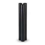 أنابيب HDPE SDR 22 قطر خارجي 280 مم سمك 12.8 مم لون أسود