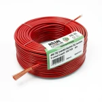 Riyadh 6 sq mm Electrical Wire 450/750 Voltage Rating, Stranded Copper Conductor PVC Insulated, Red Color, 100m Length