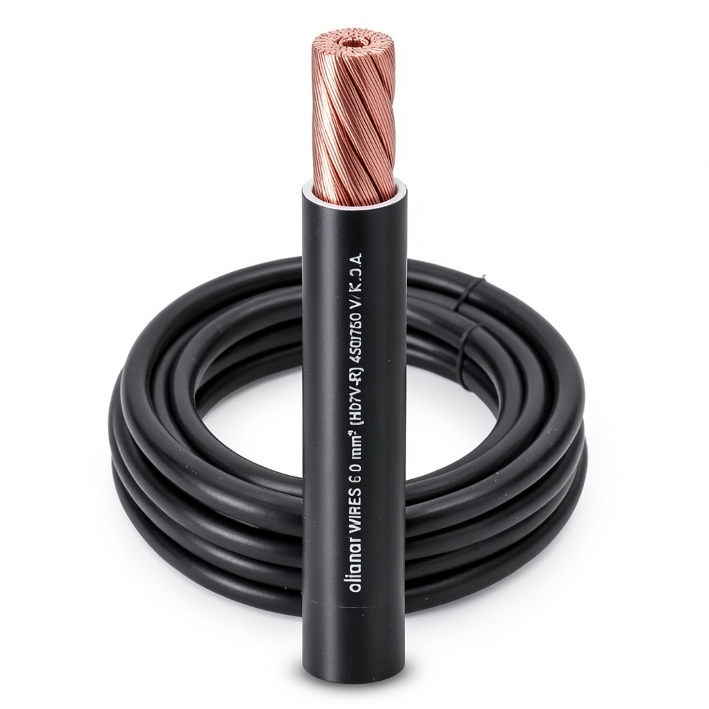 Alfanar 25 mm² Stranded Copper Wire 450/750 V, Heat Resistant PVC 1.2mm | Al Fanar