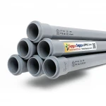 UPVC Pipes [Sappco] PN 16 Bar Size 32 mm Thickness 2.4 mm Gray Color