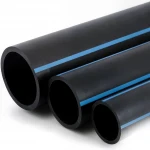 مواسير HDPE الوطني لشبكات المياه  ضغط 6 بار قطر خارجي 225 مم سمك 5.5 مم لون اسود