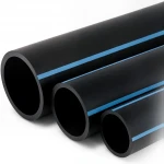 مواسير HDPE الوطني لشبكات المياه  ضغط 6 بار قطر خارجي 280 مم سمك 6.9 مم لون اسود