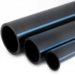 مواسير HDPE الوطني لشبكات المياه  ضغط 6 بار قطر خارجي 400 مم سمك 9.8 مم لون اسود