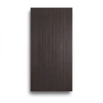 Dutch Wooden Wall Decoration 10m x 0.53m Dark Brown