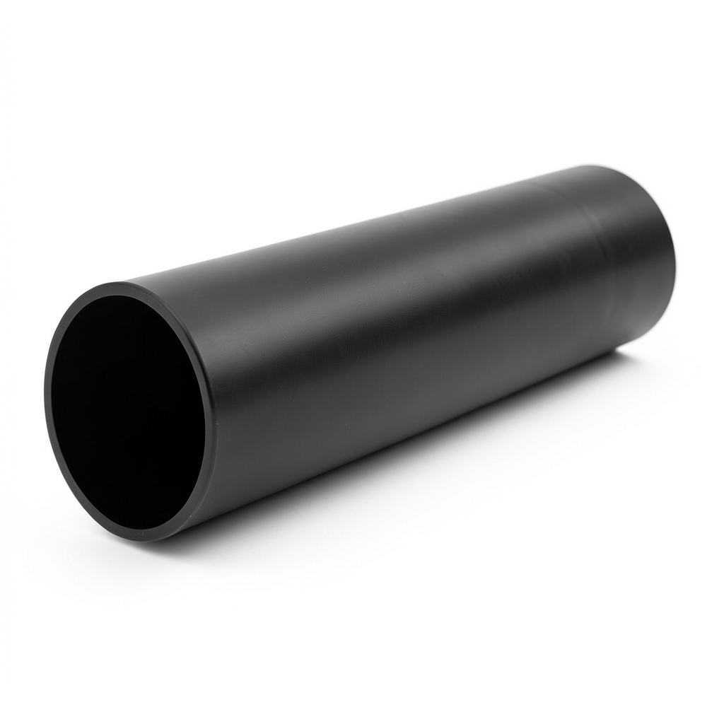 مواسير HDPE نسبة الأبعاد القياسية SDR 33 قطر خارجي 800 مم سمك 24.5 مم لون أسود
