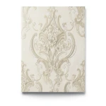 Italian Wall Covering Light Beige 10m x 1.06m, Model 83417