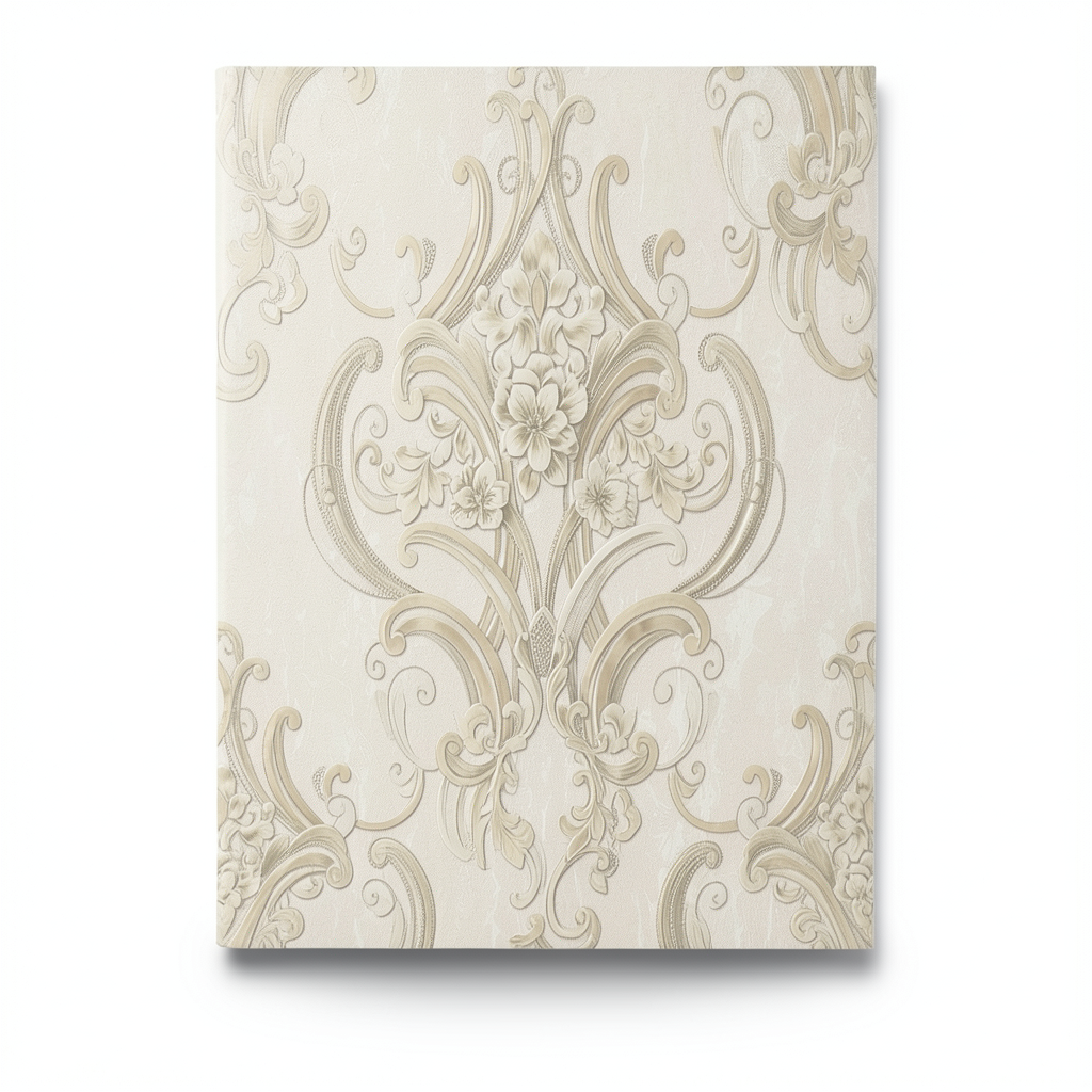 Italian Wall Covering Light Beige 10m x 1.06m, Model 83417