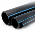 NPF HDPE Pipes for Water Networks   Pressure 8 Bar Outside Diameter 140 mm Thickness 4.3 mm Color Black