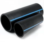 NPF HDPE Pipes for Water Networks   Pressure 8 Bar Outside Diameter 200 mm Thickness 6.2 mm Color Black