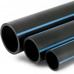 مواسير HDPE الوطني لشبكات المياه  ضغط 10 بار قطر خارجي 40 مم سمك 1.9 مم لون اسود