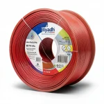 Riyadh 120mm Electrical Wire 450/750 Volts, Stranded Copper Conductor PVC Insulated, Red Color, 2000 Meter Length