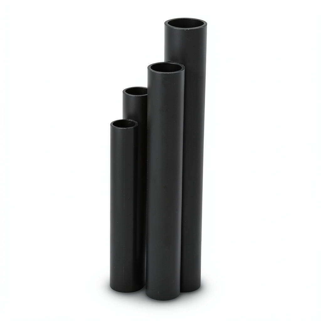 مواسير HDPE SDR 41 قطر خارجي 90 مم سمك 2.2 مم لون أسود