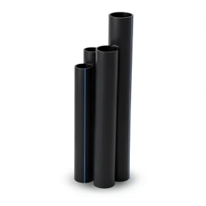 أنابيب HDPE SDR 22 قطر خارجي 160 مم سمك 7.3 مم لون أسود