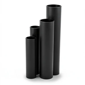 HDPE Pipes SDR 41 Outside Diameter 110 mm Thickness 2.7 mm Black