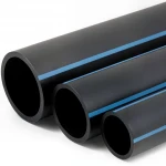 أنابيب HDPE الوطني لشبكات المياه  ضغط 10 بار قطر خارجي 125 مم سمك 4.8 مم لون اسود