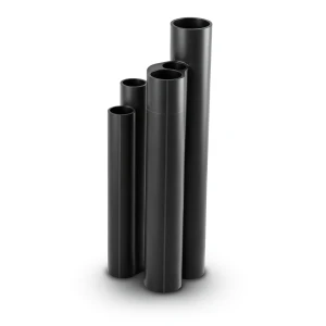 أنابيب HDPE SDR 22 قطر خارجي 180 مم سمك 8.2 مم لون أسود