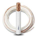 Stranded Wire 240mm 450/750V Copper Conductor 3.12mm Diameter PVC Insulation, White | Al Fanar
