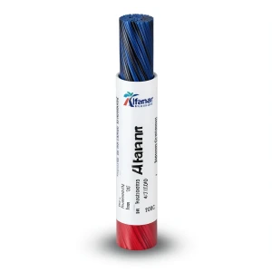 Alfanar 10mm Stranded Copper Electrical Wire 450/750V Heat Resistant PVC Insulation 300ft Coil