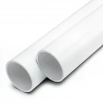 مواسير UPVC الوطني ضغط 20 بار  قطر خارجي 125 مم سمك 9.2 مم لون أبيض