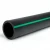 HDPE Polyethylene Pipe  Nominal Pressure 15.7 Bar [PE 63] OD 280 mm  SDR 6  Color Black with Green Stripes | Almona Factory