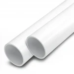 مواسير بلاستيك UPVC الوطني ضغط 13.8 بار  مقاس 8 إنش سمك 10.4 مم لون أبيض