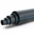 HDPE Plastic Pipe  Nominal Pressure 3.2 Bar [PE 100] OD 630 mm  SDR 41  Color Black with Blue Stripes | Almona Factory