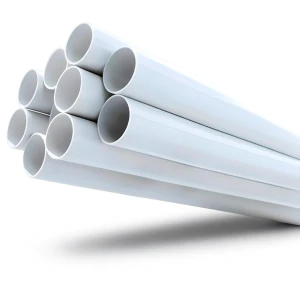 مواسير UPVC مقاس 6 إنش ضغط 8.6 بار سمك 5.18 مم لون أبيض