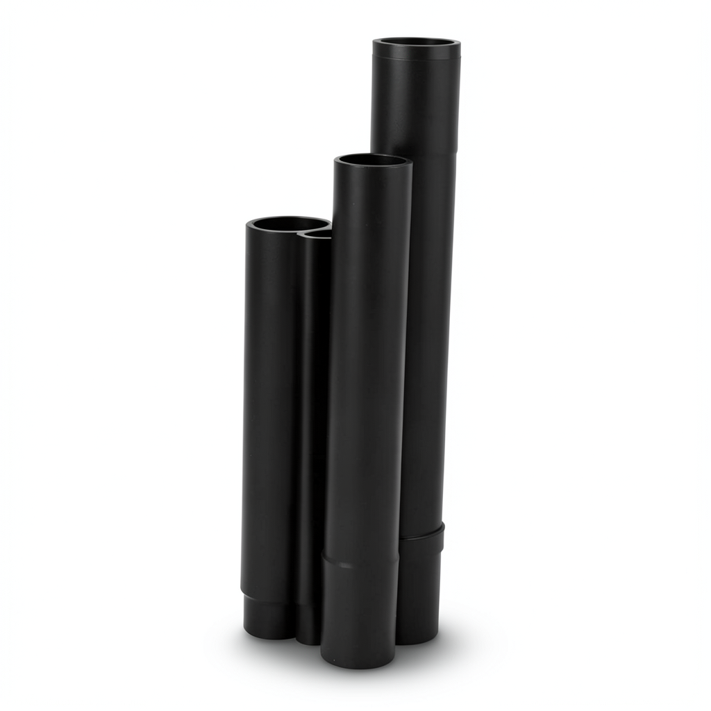 أنابيب HDPE SDR 22 قطر خارجي 500 مم سمك 22.8 مم لون أسود