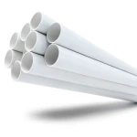 مواسير UPVC مقاس 4 إنش ضغط 6.9 بار سمك 2.80 مم لون أبيض