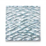 Galvanized Steel Expanded Metal Mesh  [Mazyoon] Thickness 1.4 mm Width 2.44  meter Length 6 meter | Bait Al Tatawor Factory