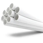 مواسير UPVC ضغط 11 بار مقاس 2 إنش سمك 2.31 مم لون أبيض