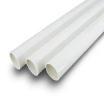 مواسير UPVC جدول 40 مقاس 4 إنش سمك 6.02 مم لون أبيض