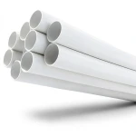 مواسير UPVC مقاس 4 إنش سمك 3.51 مم ضغط 8.6 بار لون أبيض