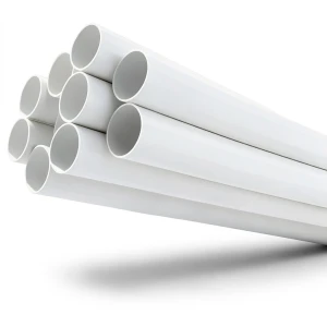 مواسير UPVC مقاس 4 إنش سمك 3.51 مم ضغط 8.6 بار لون أبيض