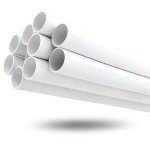 مواسير UPVC ضغط 8.6 بار مقاس 8 إنش سمك 6.73 مم لون أبيض
