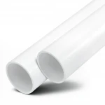 مواسير بلاستيك UPVC الوطني ضغط 17.2 بار  مقاس 1/2 1 إنش سمك 2.9 مم لون أبيض