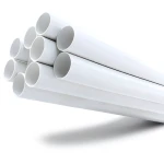 مواسير UPVC ضغط 6.9 بار مقاس 8 إنش سمك 5.33 مم لون أبيض