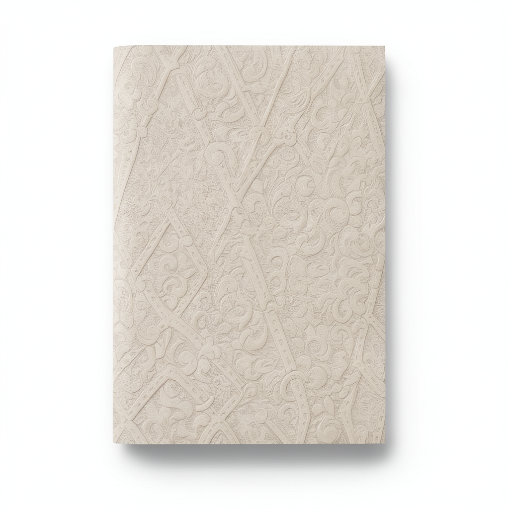 Italian Wallpaper Patterned Design Beige Color, Size 10m x 0.70m, Model rc16037