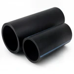 أنابيب HDPE الوطني لشبكات المياه  ضغط 10 بار قطر خارجي 180 مم سمك 6.9 مم لون اسود