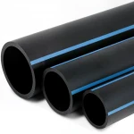 أنابيب HDPE الوطني لشبكات المياه  ضغط 10 بار قطر خارجي 400 مم سمك 15.3 مم لون اسود