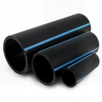 مواسير HDPE الوطني لشبكات المياه  ضغط 8 بار قطر خارجي 32 مم سمك 1.5 مم لون اسود