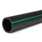 مواسير بلاستيك HDPE ضغط 4 بار PE 63 قطر خارجي 280 مم SDR 26 لون أسود
